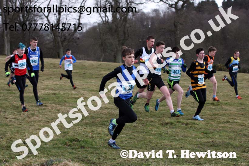 Boys under-15s Start Fitness NEHL, Alnwick. Photo: David T. Hewitson/Sports for All Pics